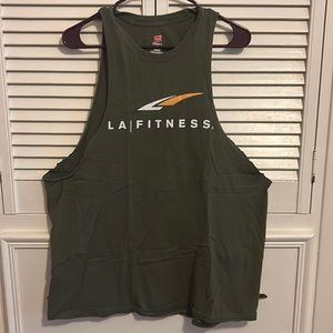 XL Green LA Fitness Cutoff
